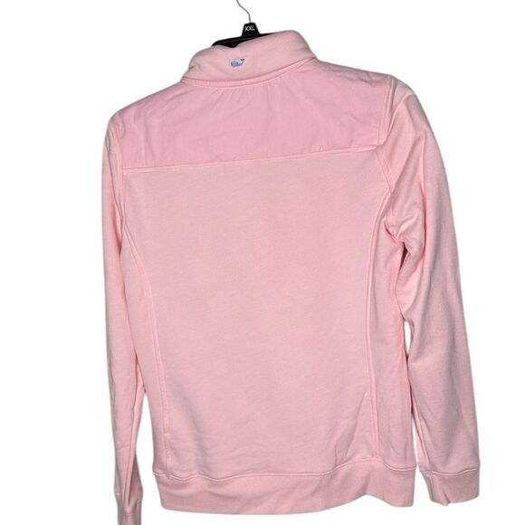 Vineyard Vines Women’s Pink Shep Quarter Zip Sweatshirt. Size Small. - Picture 4 of 7